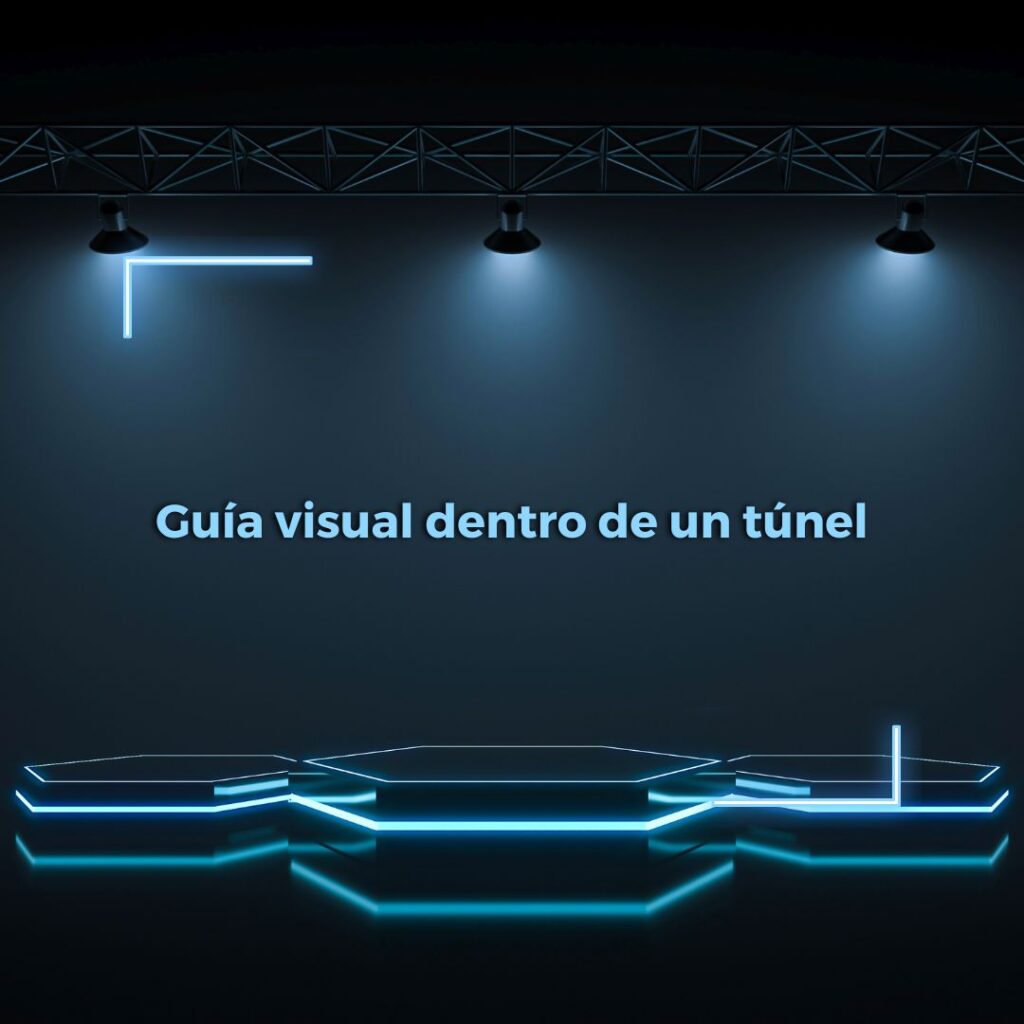 Lee más sobre el artículo RETILAP C5 S570.5.2 – Guía visual dentro de un túnel